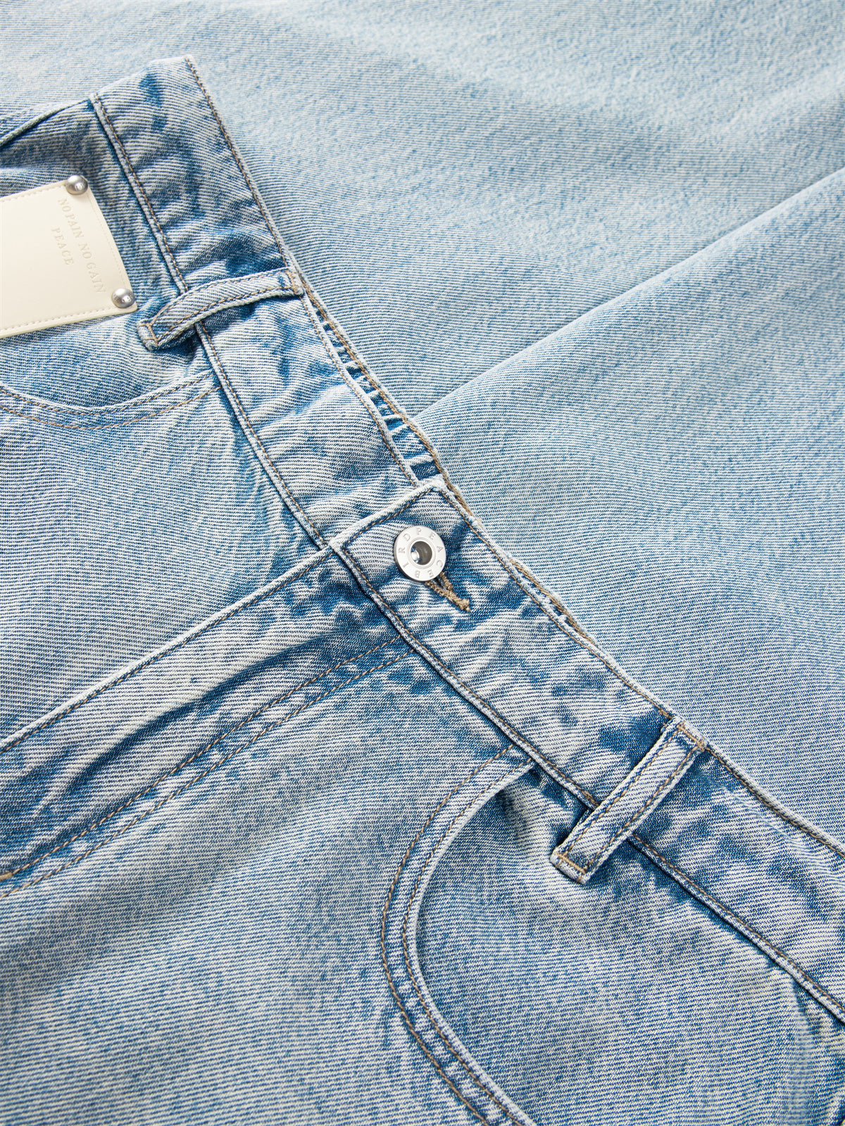 Men's Lyocell Wide-Leg Jeans