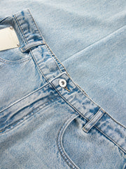 Men's Lyocell Wide-Leg Jeans
