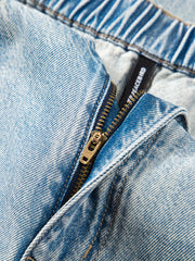 Men's Lyocell Wide-Leg Jeans