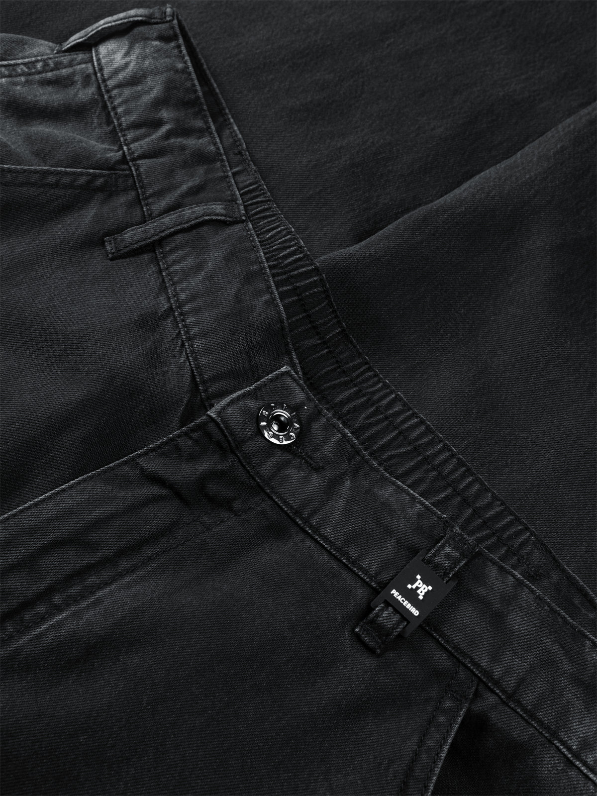 Men's Black Gradient Tencel Jeans