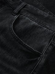 Men's Washed Slim-Fit Jeans