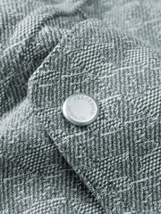 Men's Houndstooth Jacquard Denim Jacket