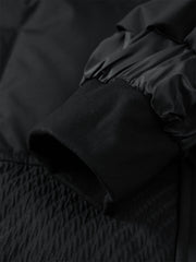 Men's Textured-Panel Down Jacket