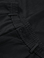 Men's Textured Straight-Leg Trousers