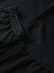Men's Solid Tapered Jogger Pants