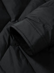 Men's Down Jacket with Corduroy Collar