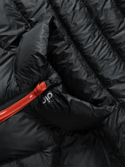 Men's Stand-Collar Goose Down Jacket with Contrast Details