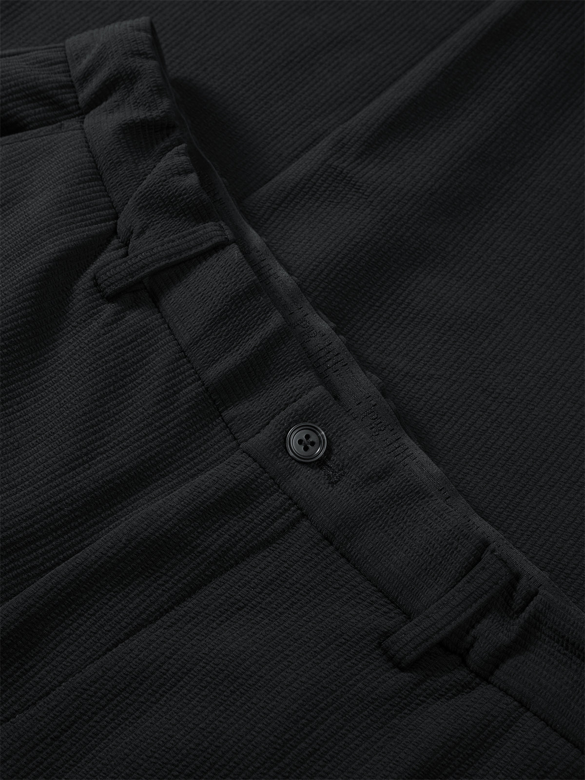 Men's Textured Solid Tapered Pants