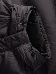 Men's Long Hooded Ultra-Warm Down Coat