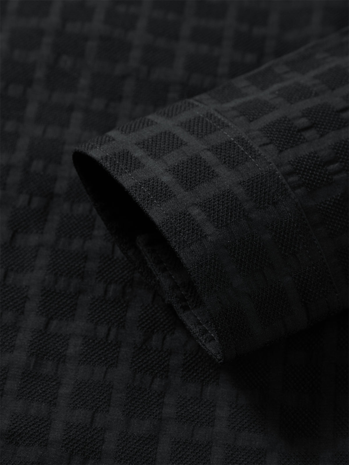 Men's Plaid Jacquard Shirt