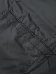 Men's Knit-Panel Lightweight Stand-Collar Goose Down Jacket