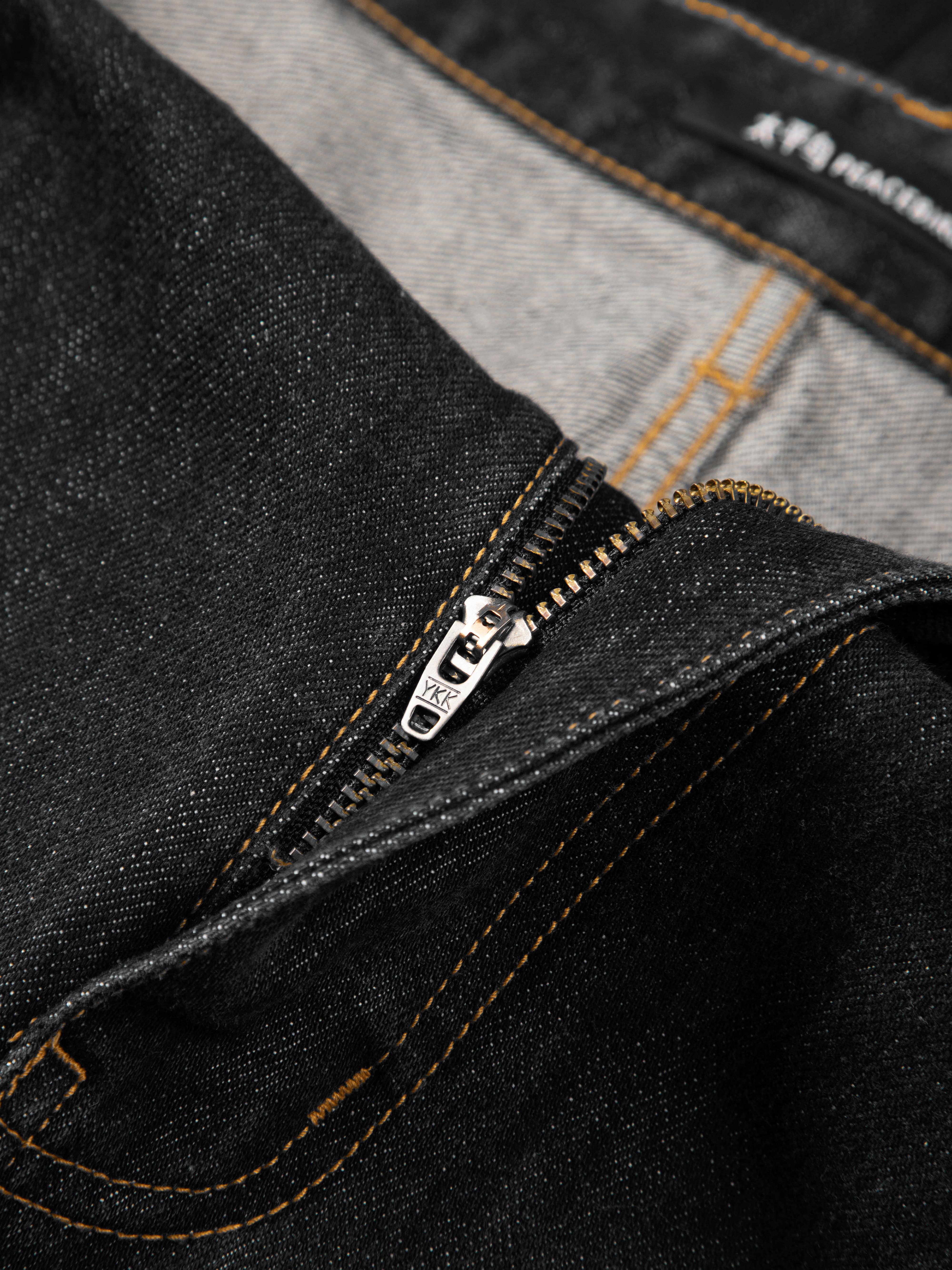 Men's Ombre Cotton-Blend Wide-Leg Jeans