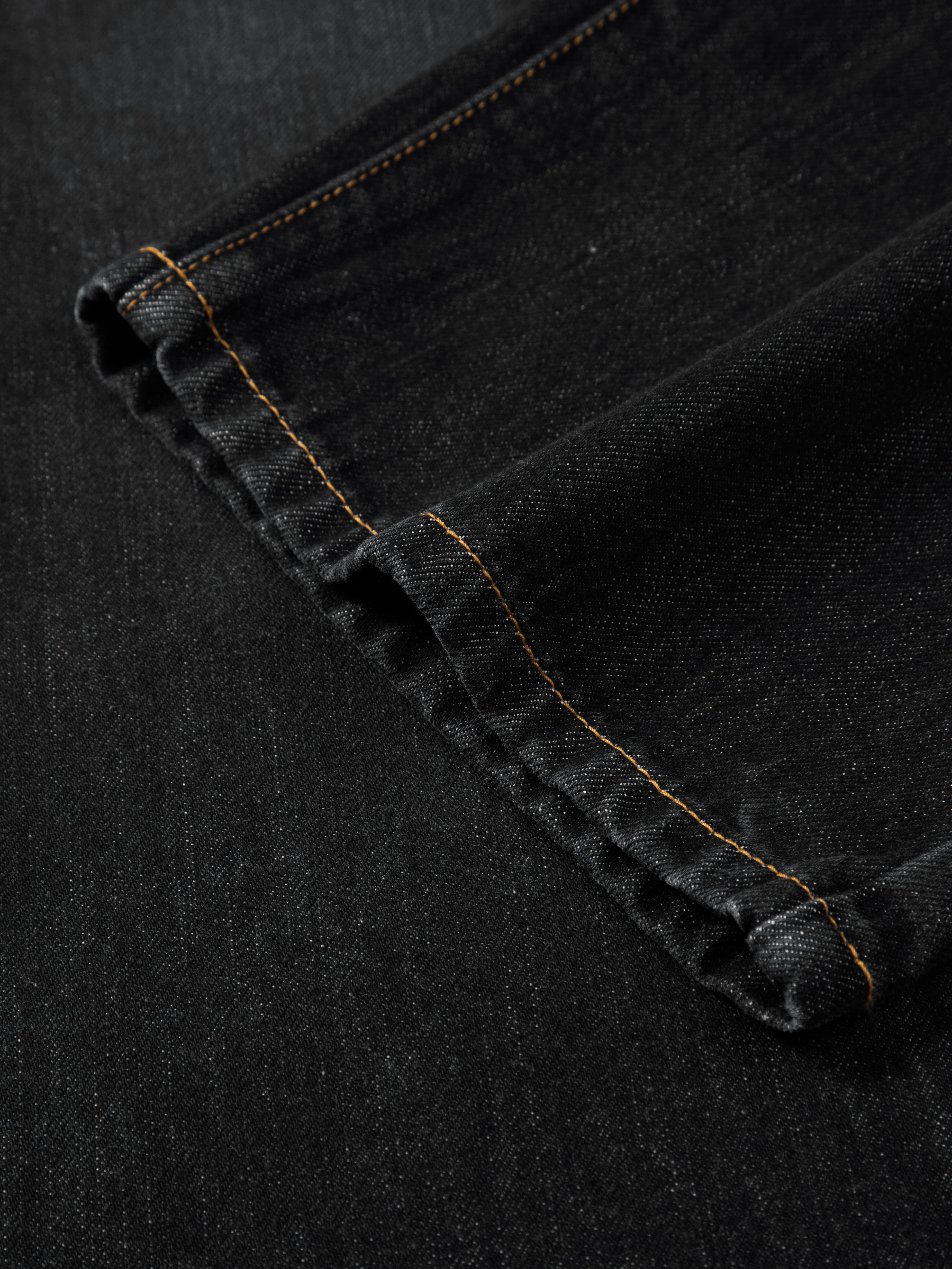 Men's Ombre Cotton-Blend Wide-Leg Jeans