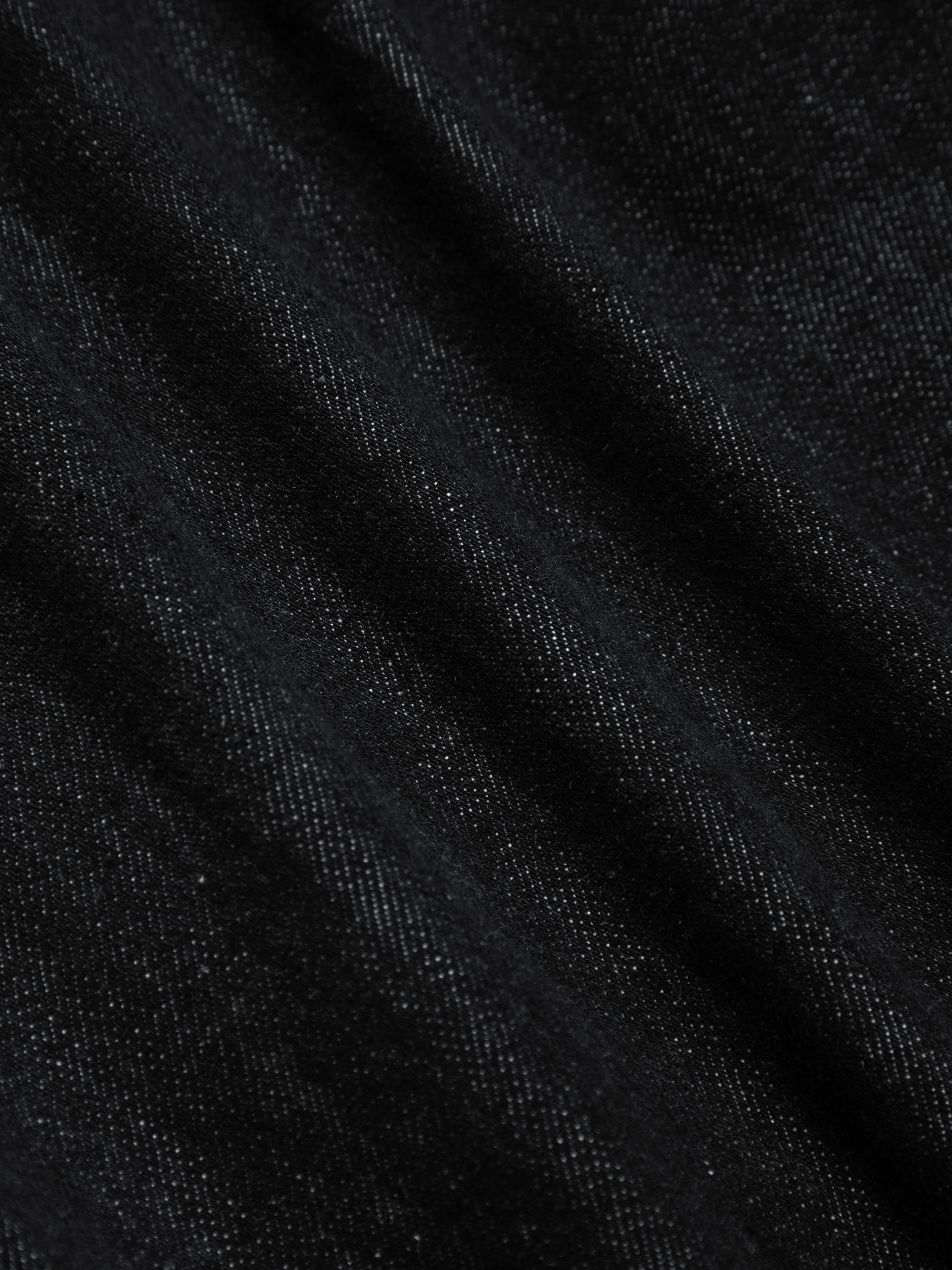 Men's Raw Indigo Washed Wide-Leg Jeans