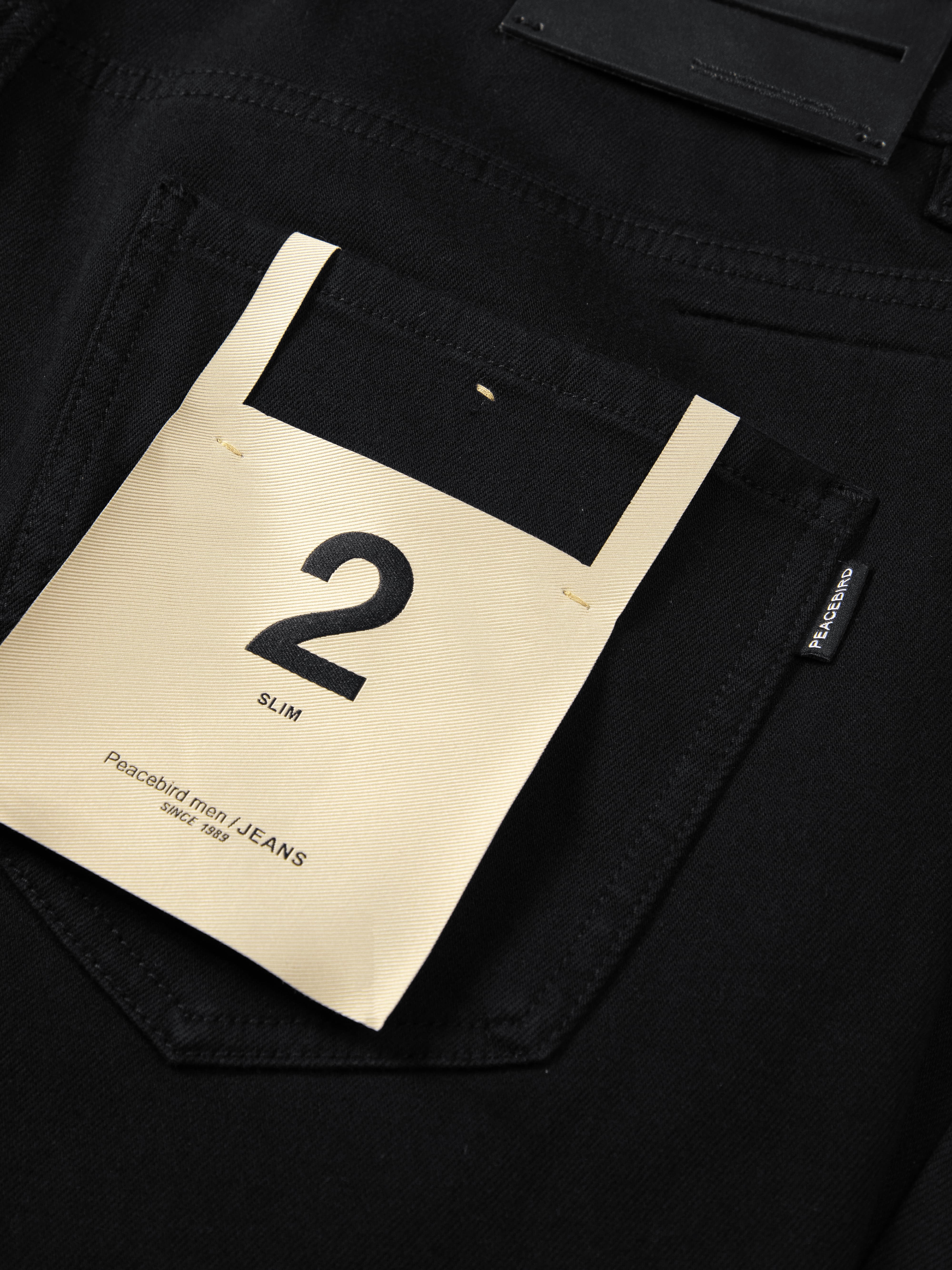 Men's Wool-Blend Slim Jeans