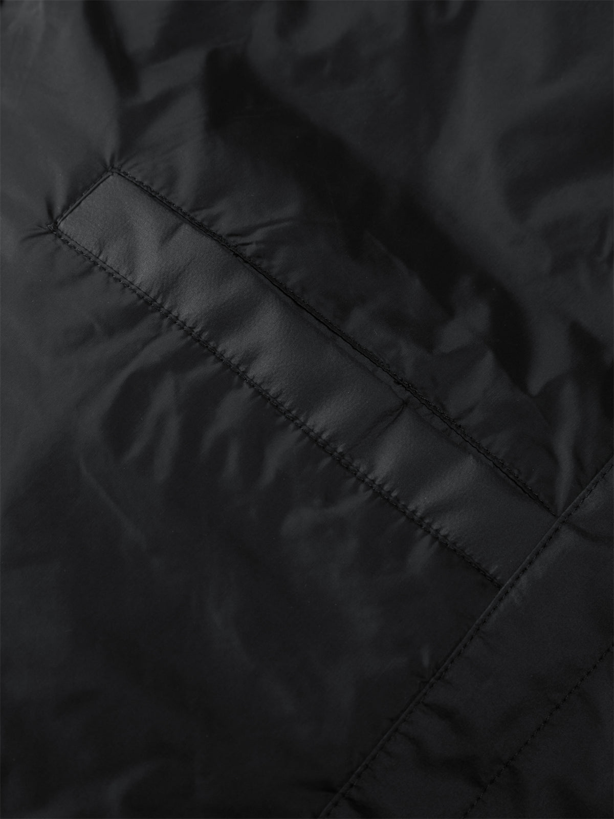 Men's Goose Down Denim-Panel Shirt Jacket