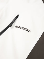 Men's Water-Repellent Colorblock Hooded Down Jacket