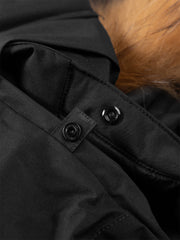 Men's Utility Goose Down Parka with Fur Collar