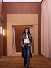 Women's Casual 100% Yak Down Longline Knit Cardigan