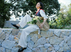 Women's Old Money Style V-Neck Linen Vest