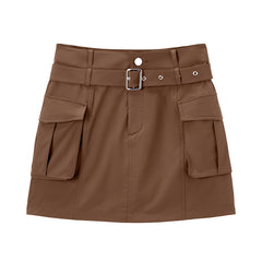 Women's Belted American Cargo Skirt