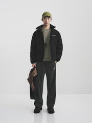 Men's Chenille Jacquard Puffer Jacket