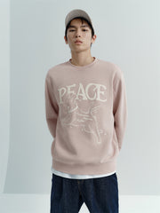 Men's Raised Embroidery Graphic Sweatshirt