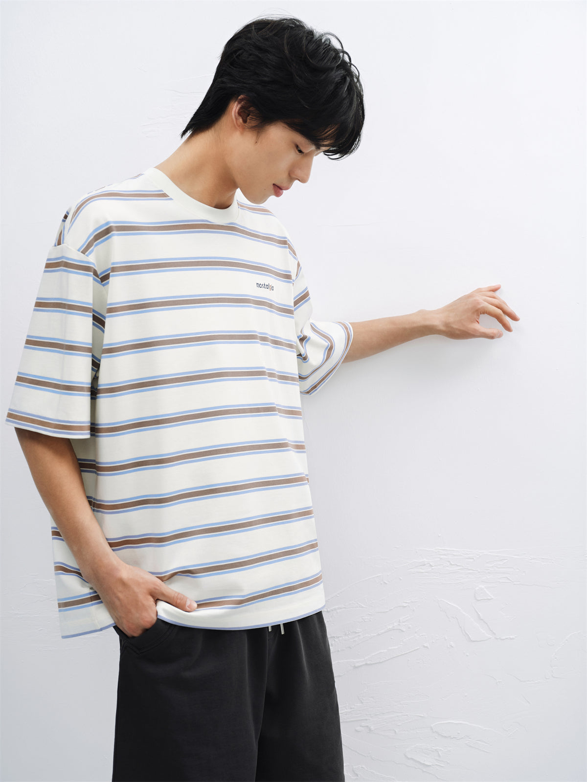 Men's Striped Short-Sleeve T-Shirt