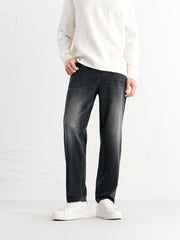 Men's Vintage Gradient Wash Tapered Jeans