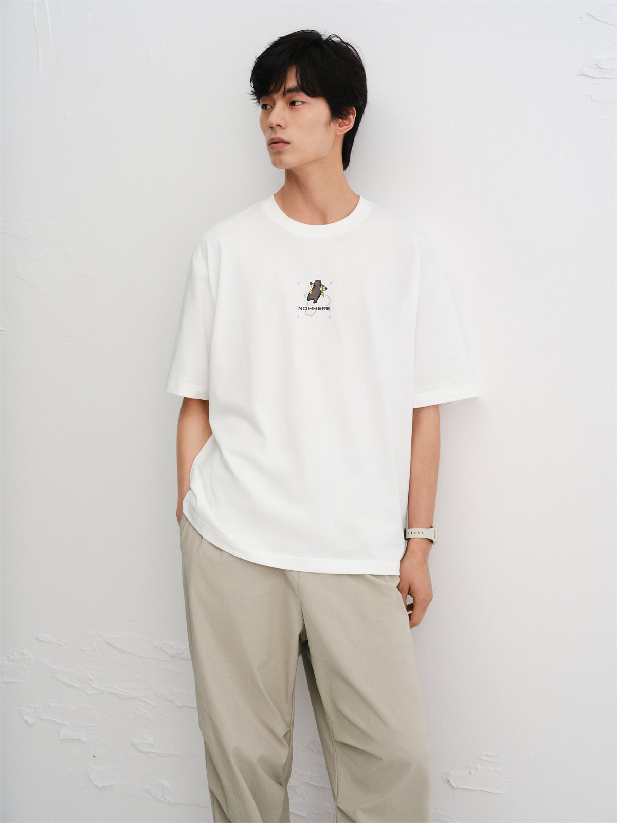 Men's Heavyweight Embroidered T-Shirt