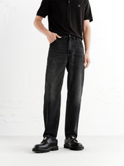 Men's Gradient-Washed Tapered Jeans