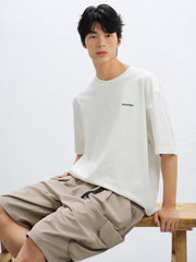 Men's T-Shirt with Graphic Print on Back