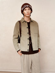 Men's Gradient Sheep Wool Jacket