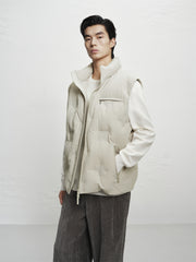 Men's Embossed Down Vest