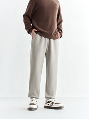 Men's Faux Suede Jogger Pants