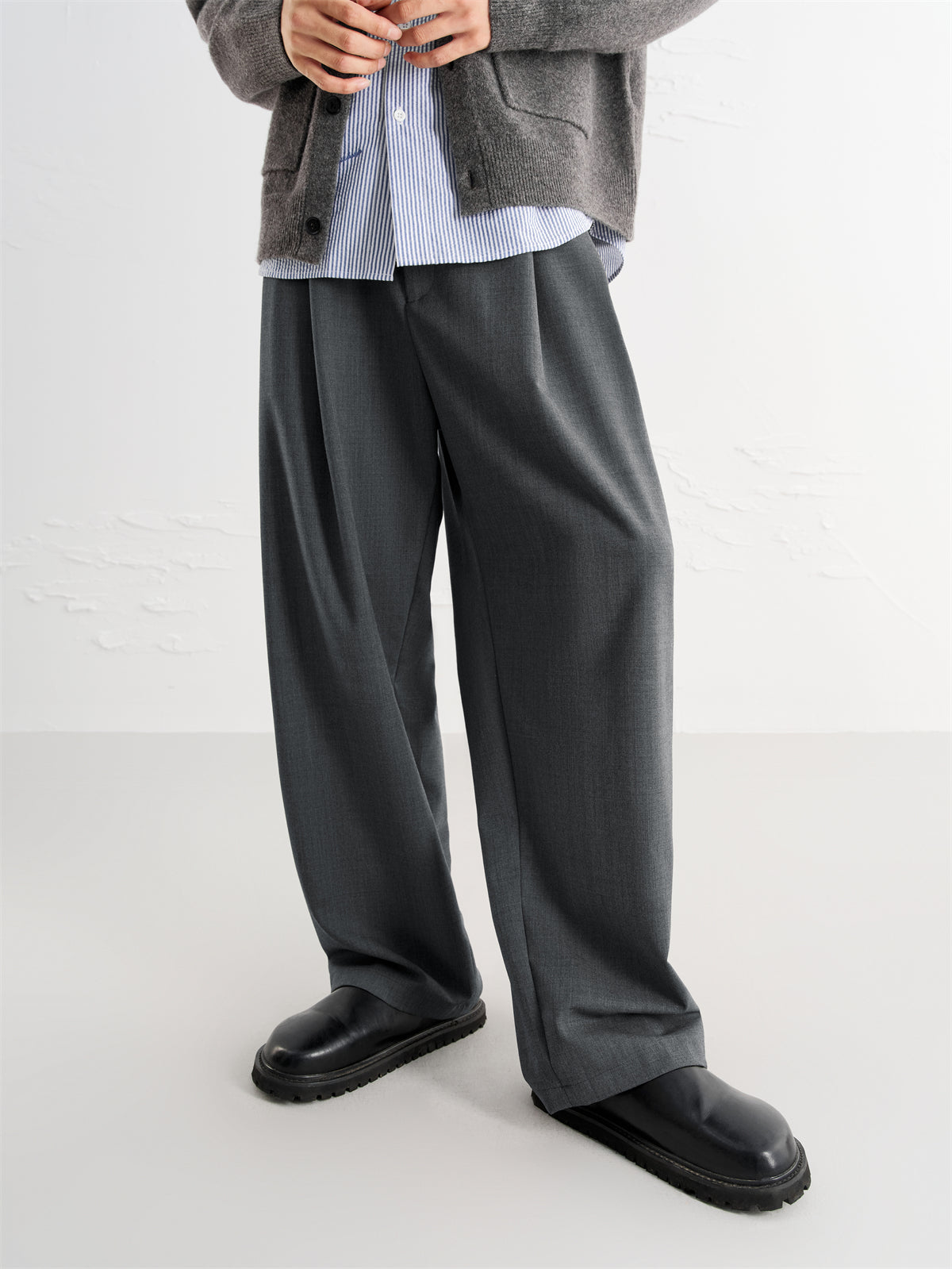 grey tapered dress pants Kenneth Cole Reaction Men's Skinny Fit Stretch Dress Pant