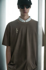 Men's T-Shirt with Gradient Letter Print