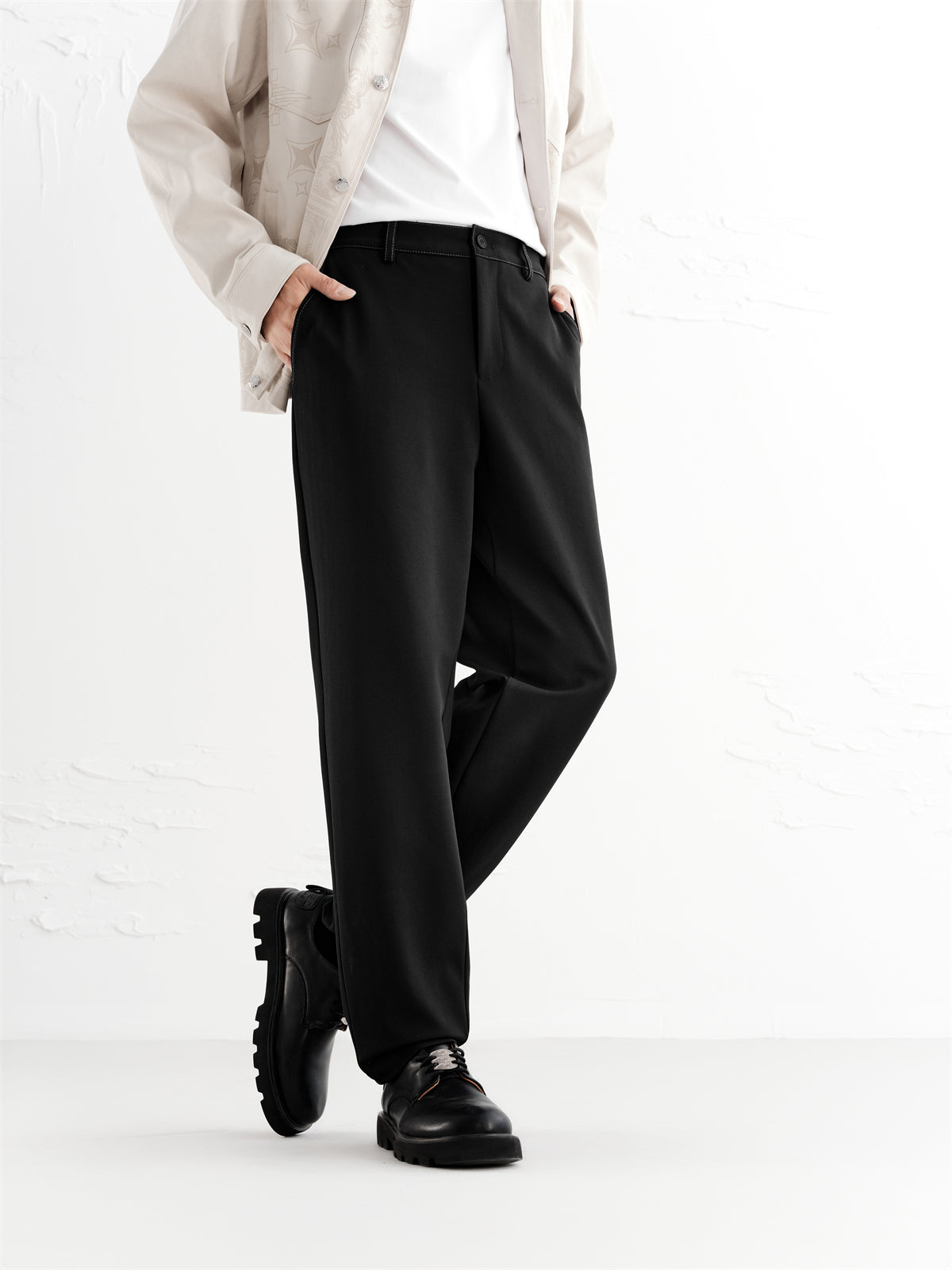 Men's Stretch Tapered Casual Pants