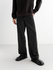 Men's Black Gradient Tencel Jeans