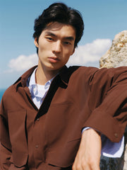 Men's Utility Shirt with Large Pockets