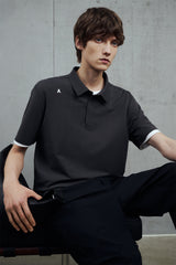 Men's Slim-Fit Printed Polo Shirt