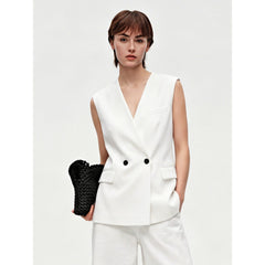 Women's Commuter-Style V-Neck Vest