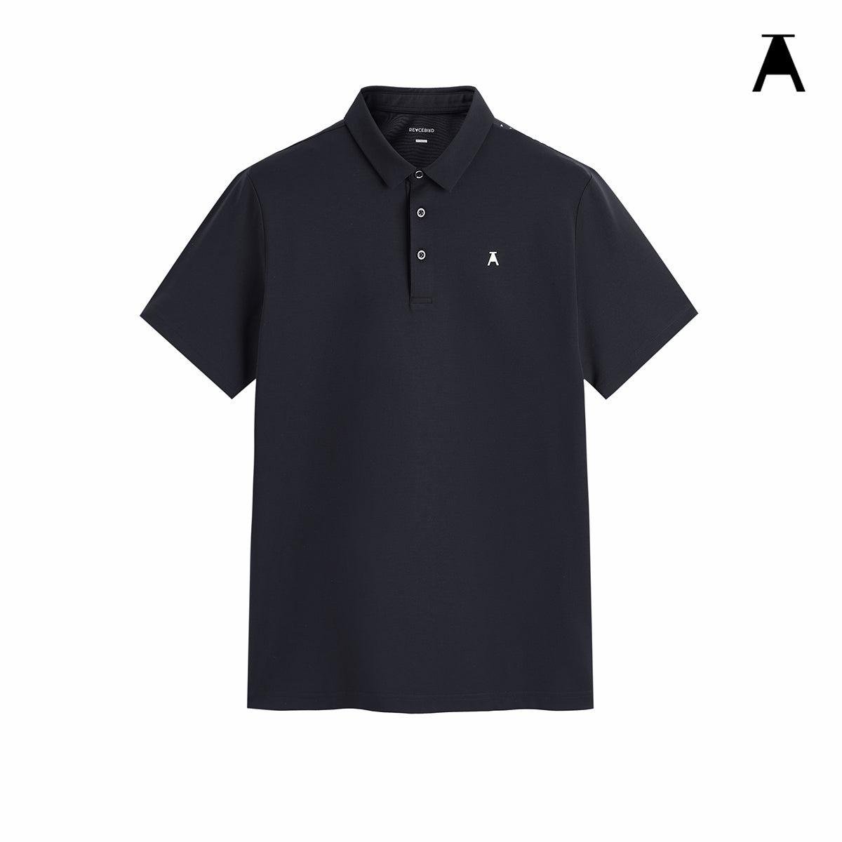 *US Only* Men's Black Plain Polo Shirt