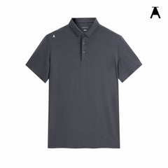 Men's Plain Gray Polo Shirt