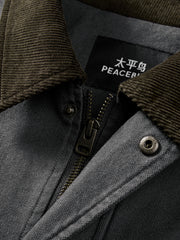 Men's Barn-Style Vintage  Cargo Jacket