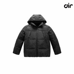 Men's Asymmetrical Zip Puffer Jacket