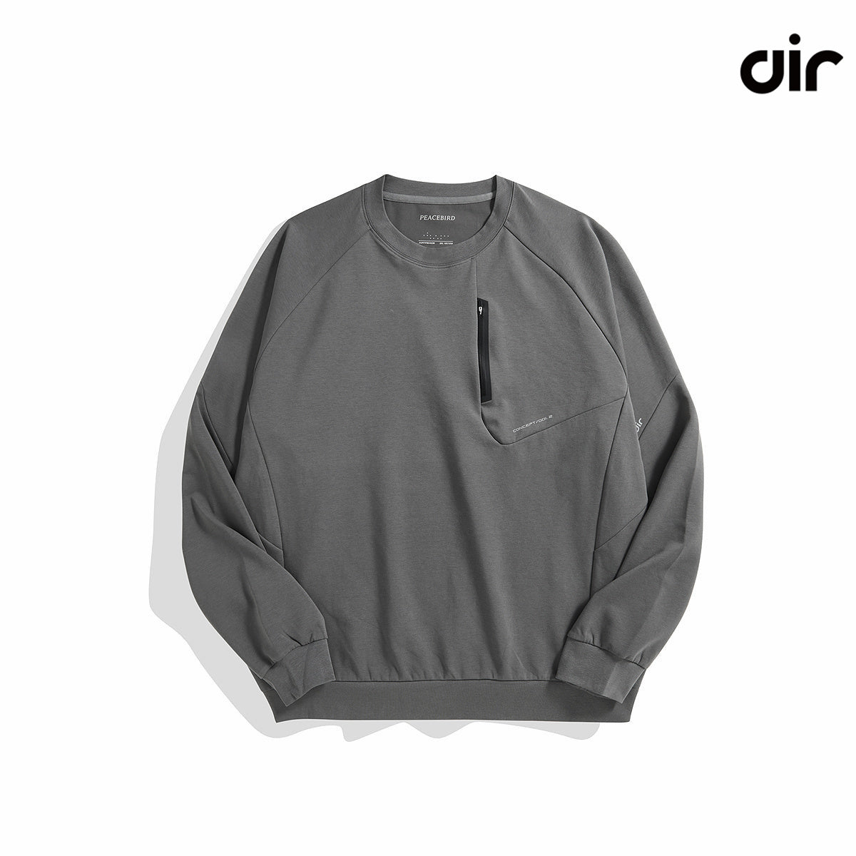 Men's Raglan Sleeve Warm Sweatshirt