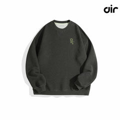 Men's Textured Embroidered Sweatshirt