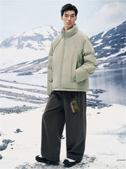 Men's Oversized Deconstructed Puffer Jacket