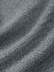 Men's Solid Color Polo-Collar Sweater